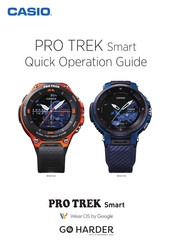 Casio PRO TREK Smart Quick Operation Manual