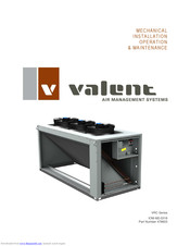 valent VRC Series Installation, Operation & Maintenance Instructions Manual