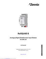 Zennio RailQUAD 8 User Manual