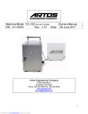 Artos FC-100 Owner's Manual