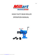 MILLART MACHINE TOOLS TB-12 Operation Manual