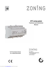 Zoning Zity Technical And Installation Manual