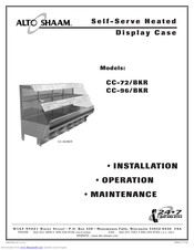 ALTO SHAAM CC-96/BKR Installation Operation & Maintenance