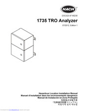 Hach 1735 TRO Hazardous Location Installation Manual