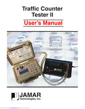 Jamar Traffic Counter Tester II User Manual