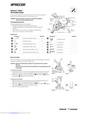 Precor SPINNER RIDE Manuals | ManualsLib