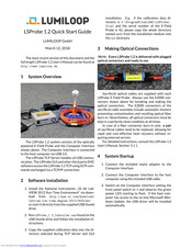Lumiloop LSProbe 1.2 Quick Start Manual