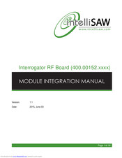 IntelliSAW 400.00152.0002 Integration Manual