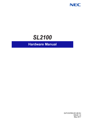Nec SL2100 Hardware Manual