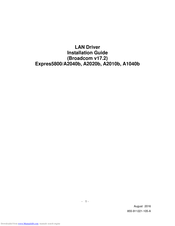 NEC Expres5800/A1040b Installation Manual