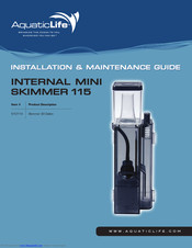 AquaticLife Internal Mini Skimmer 115 Installation & Maintenance Manual