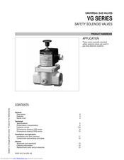 Honeywell VG.080 Product Handbook