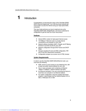 VisionNet ADSL 202ER User Manual