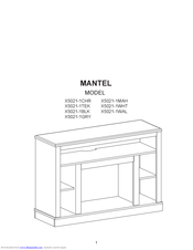 Mantel X5021-1GRY Assembly Instructions Manual