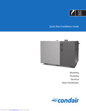 Condair SE 525 Quick Start Installation Manual