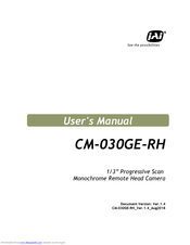 JAI CM-030GE-RH User Manual