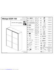 Nijpels Meubelen Malaga 02SR 150 Assembly Instructions Manual