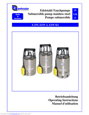 Zehnder Rittling EZW KS series Operating Instructions Manual