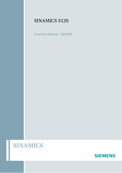 Siemens SINAMICS S120 Function Manual