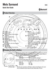 Motorola Moto Surround S505 Quick Start Manual