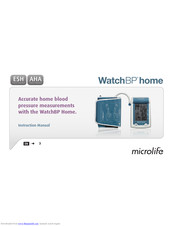 Microlife WatchBP Home Instruction Manual
