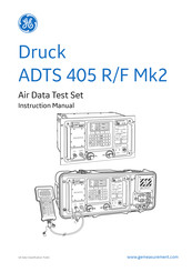 GE Druck ADTS 405 R/F Mk2 Instruction Manual