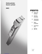 Festo DNCE Operating Instructions Manual