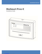 BioSmart Prox-E Installation Manual