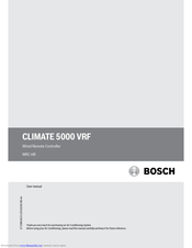 Bosch WRC-HR User Manual