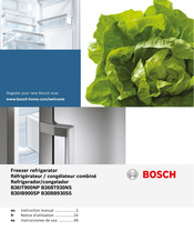 Bosch B36IT900NP Instruction Manual