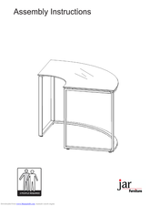 Jar Furniture Tre desk D6A Assembly Instructions Manual