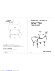Jar Furniture NEW YORK Assembly Instructions
