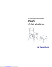 Jar Furniture GORDON Assembly Instructions