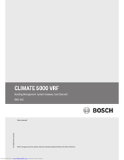 Bosch BMS-BAC User Manual