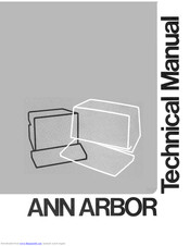 Ann Arbor AMBASSADOR Technical Manual
