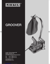 Leister GROOVER Operating Instructions Manual