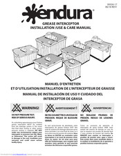 Endura Endura 35 Installation, Use & Care Manual