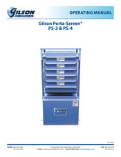Gilson Porta-Screen PS-4 Operating Manual