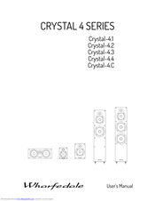 Wharfedale Pro Crystal 4 Series User Manual