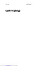 GEOMETRICS GemPen User Manual