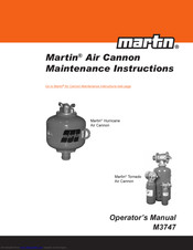 Martin Hurricane Maintenance Instructions Manual