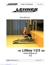 Lehner Lifttechnik Liftboy 1 Handbook