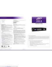 RTI VMX-8 Reference Manual