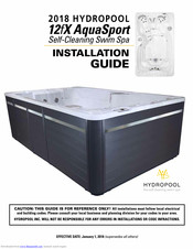 Hydropool AquaSport 12fX Installation Manual