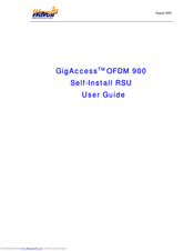 WaveIP GigAccess OFDM 900 User Manual