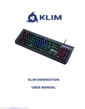KLIM DOMINATION User Manual