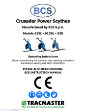 BSC 615SL Operating Instructions Manual