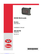 Cumberland EDGE Bird scale Installation Manual
