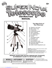 Scientific Explorer Super Nova Telescope Instruction Manual