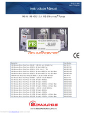 Edwards Microvac 149-H Instruction Manual